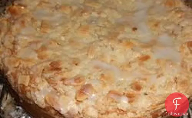 Bolo De Café Com Creme De Framboesa E Queijo