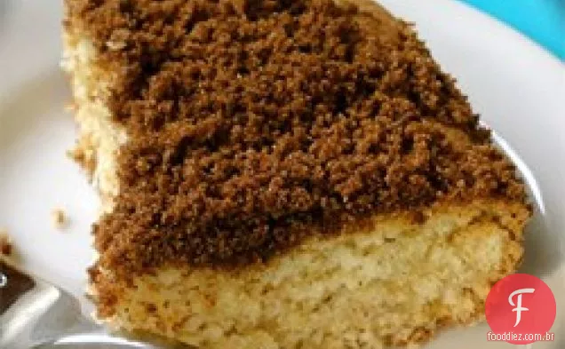 Bolo De Café Com Migalhas De Avelã