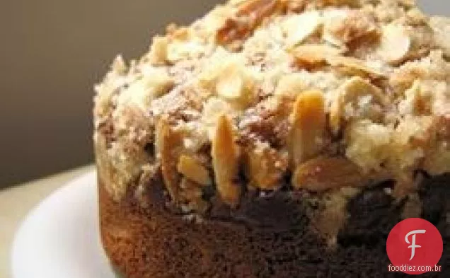 Bolo De Café Com Ruibarbo De Amêndoa