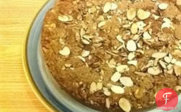 Bolo de café de noz-coco