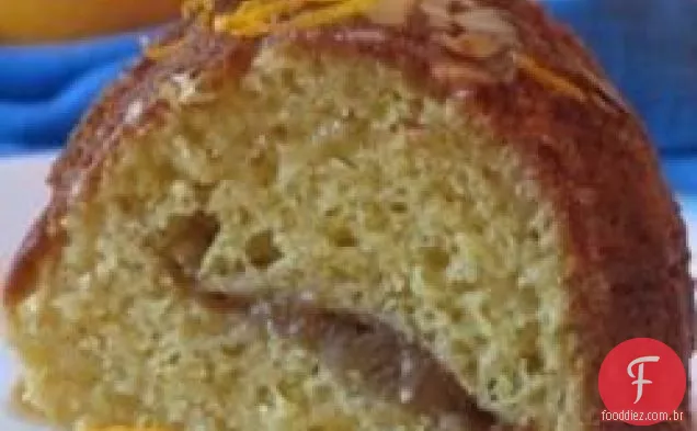 Bolo De Café De Damasco De Amêndoa