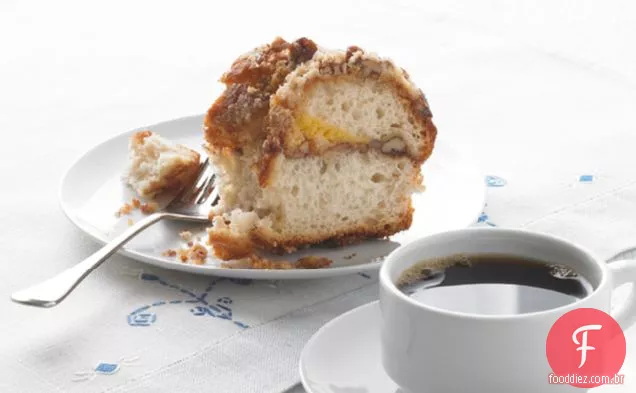 Bolo De Café Com Redemoinho De Canela