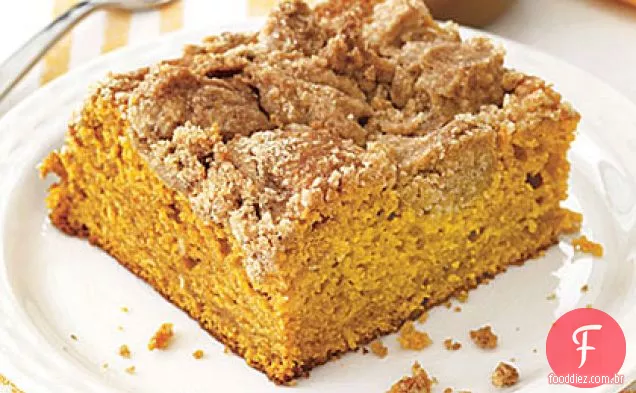Bolo De Café Com Migalhas De Abóbora