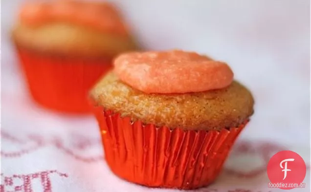 Mini-cupcakes de baunilha