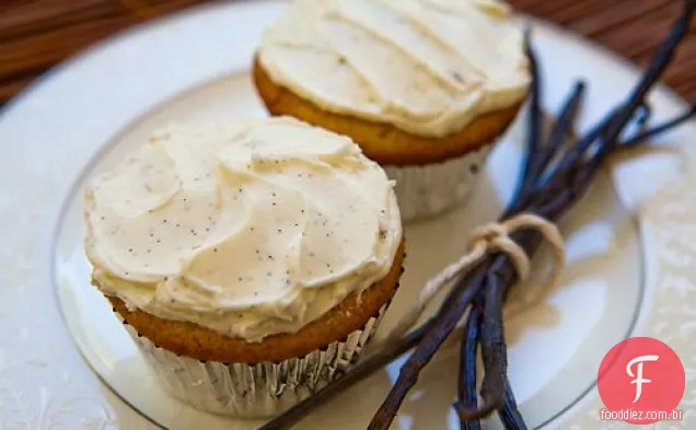 Cupcakes De Baunilha Dupla