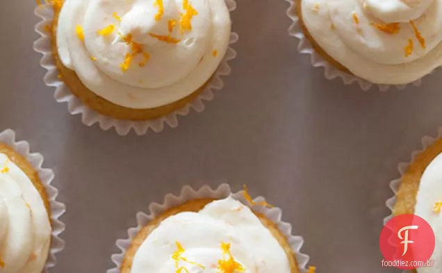 Mini Cupcake Lua Azul
