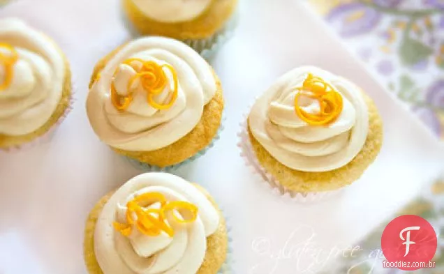 Laranja Creme Cupcake