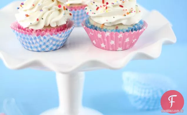 Confetes Caseiros Cupcakes