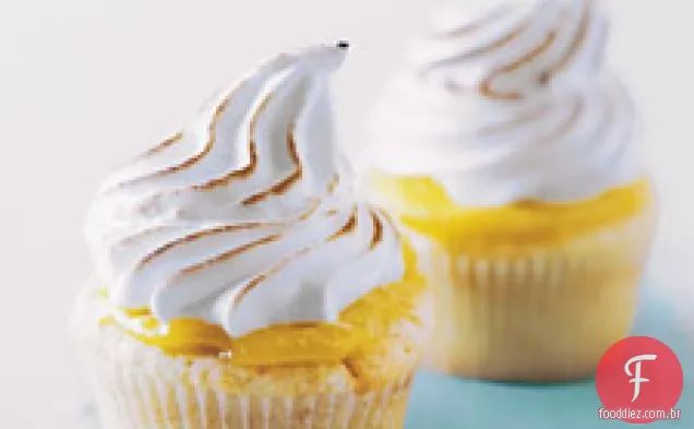 Cupcakes De Merengue De Limão