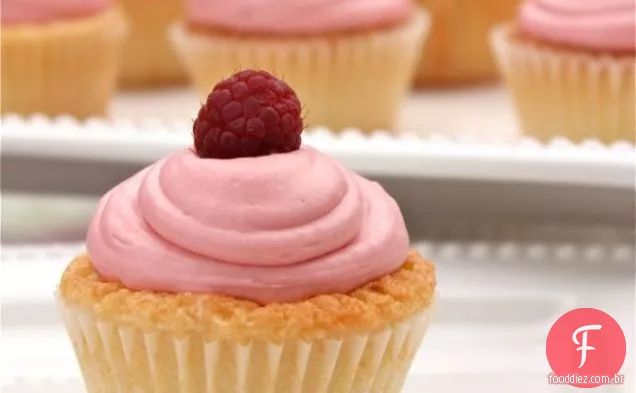 Limão Framboesa Cupcakes