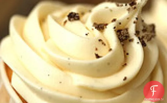 3 Cupcakes De Baunilha Com Sal Marinho De Baunilha