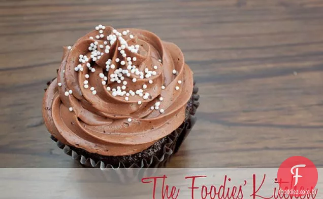 Cupcakes De Chá De Chocolate Escuro