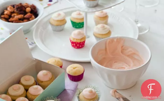 Cupcakes De Toranja Rosa