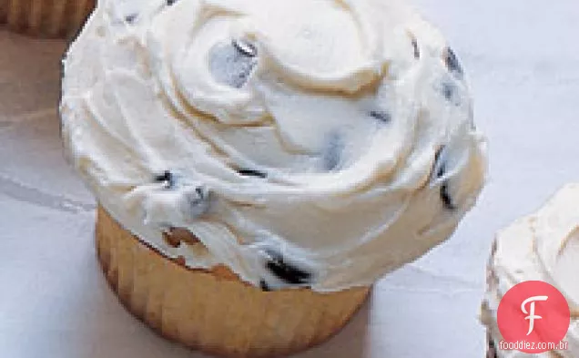 Chocolate Chip Cupcakes Com Chocolate Chip Frosting