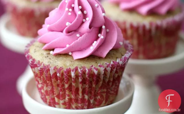 O Cupcake de baunilha