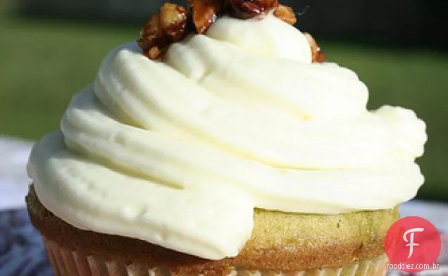 Matcha E Cupcakes De Chocolate Branco