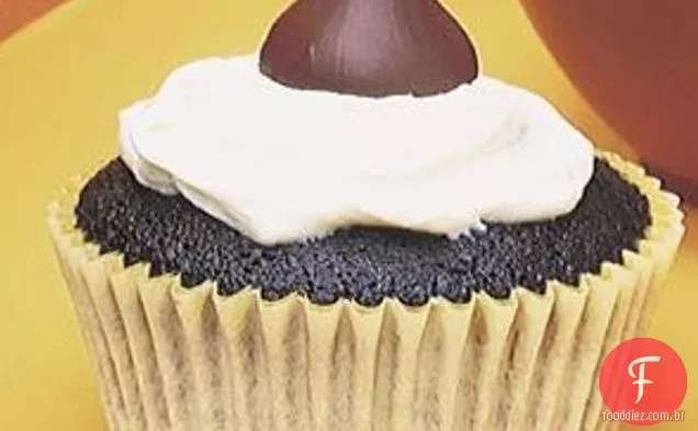 Duplo Beijos Chocolate Cupcakes