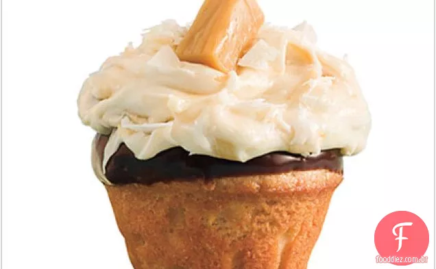 Caramelo Salgado-Cupcakes De Chocolate