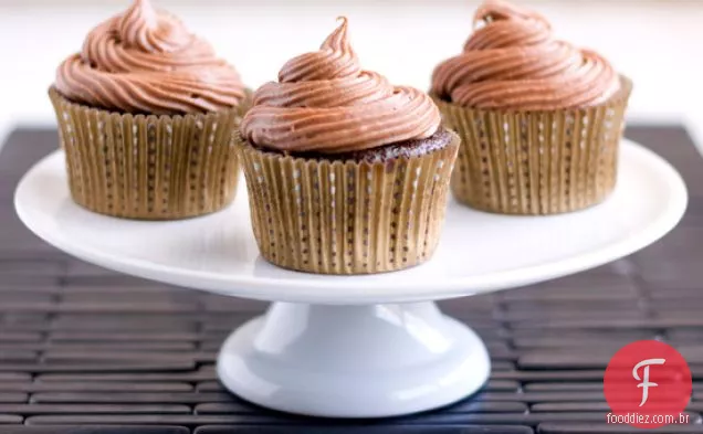 Cupcakes De Chocolate Duplo