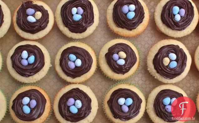 Cupcakes De Manteiga Amarela