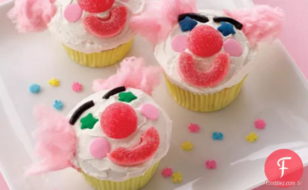 Feliz Palhaço Cupcakes