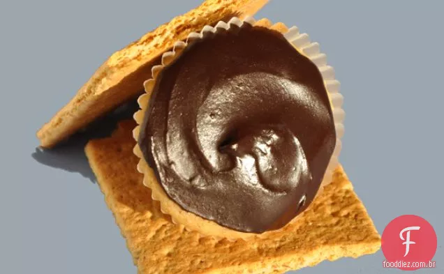 S'mores Cupcakes - nenhuma fogueira necessária