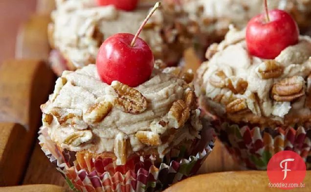 Cupcakes De Maçã Caramelo