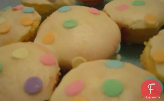 Laranja Chiffon Cupcakes