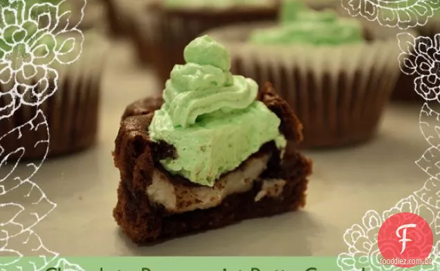 York Peppermint Patty Cupcakes