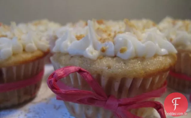 Cheesecake De Morango Cupcakes