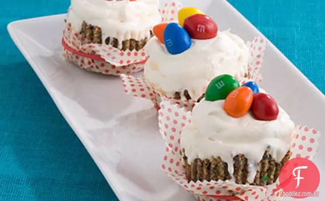 Almond-Shortbread Sorvete Cupcakes