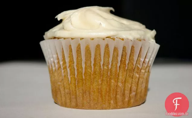 Cupcakes De Abóbora Com Cobertura De Cream Cheese