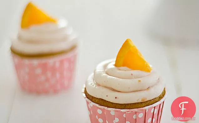 Morango Mimosa Cupcakes