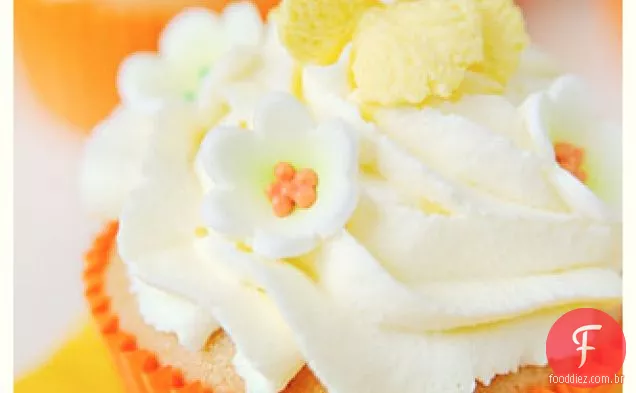 Cupcakes De Queijo Creme De Morango