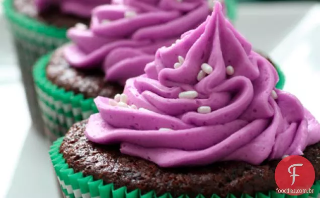 Cupcakes Mexicanos De Chocolate Quente