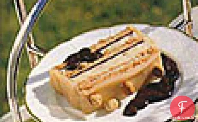 Chocolate Branco Congelado E Avelã Dacquoise