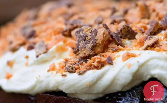 Devil's Food Butterfinger Cake