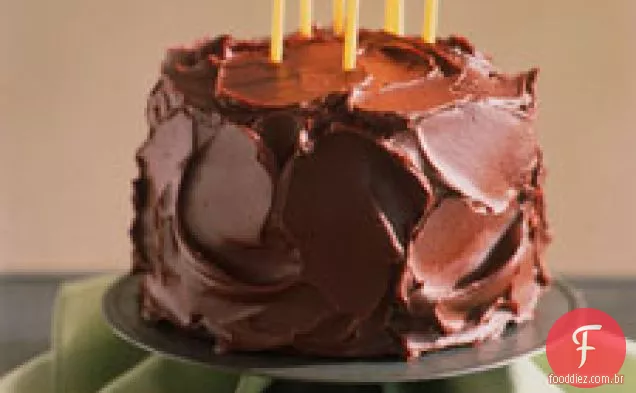 Bolo de comida do diabo úmido
