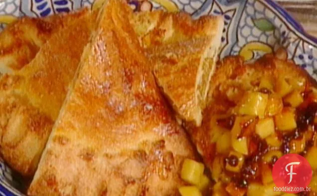Bolo de frutas / creme de trigo: Presnitz / Budino di Avena