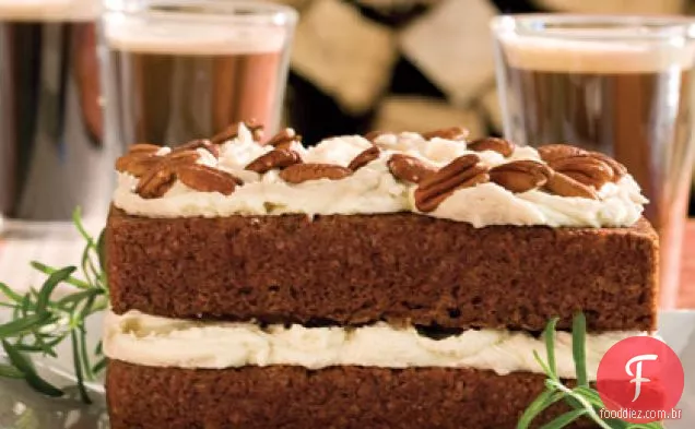 Bolo De Gengibre Com Creme De Manteiga Robusto