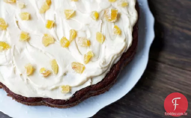 Bolo De Pão De Gengibre Atf Com Cobertura De Queijo Creme De Gengibre