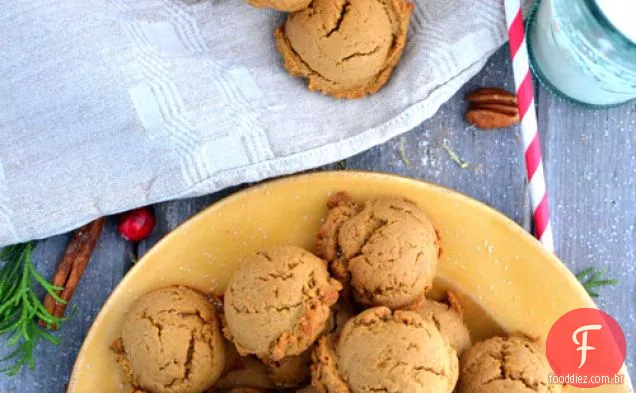 Biscoitos de gengibre sem glúten