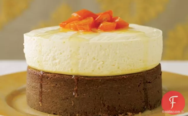 Pão de gengibre com Cheesecake de Quark