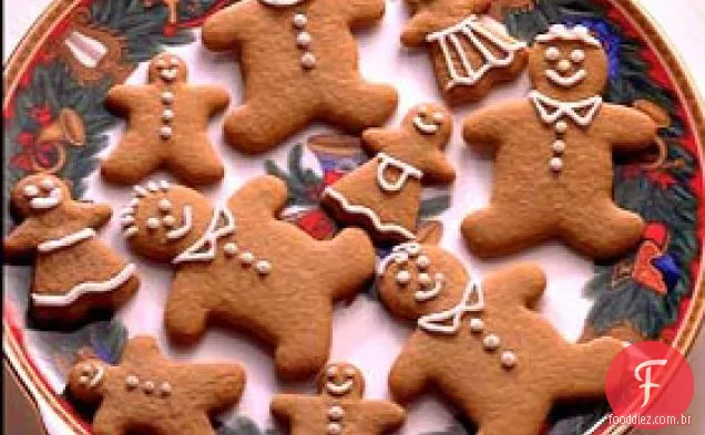 Biscoitos De Gengibre Com Especiarias Laranja