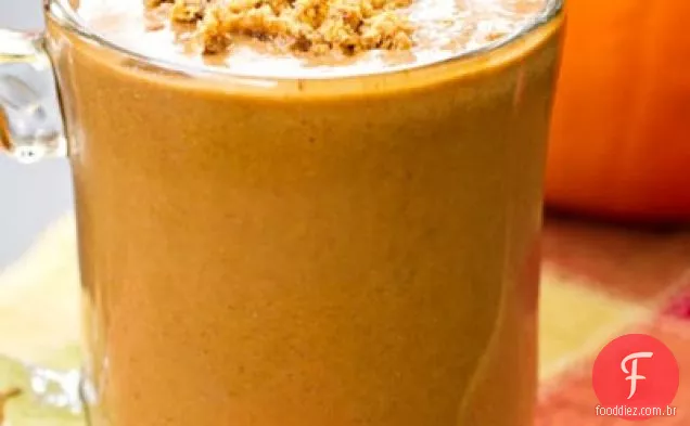 Smoothie De Pão De Gengibre De Abóbora