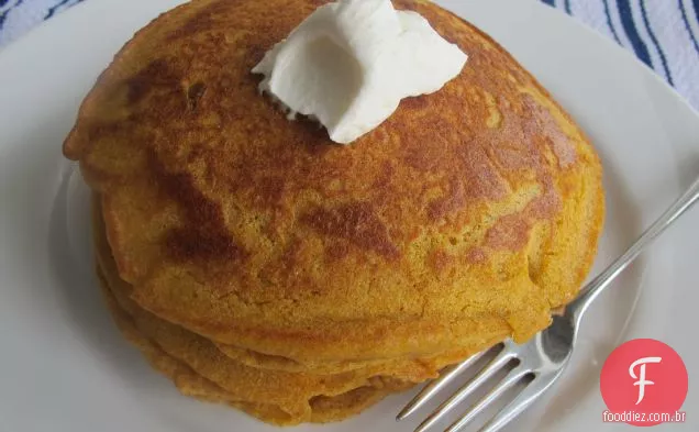 Comfort Food Week: panquecas de abóbora e gengibre
