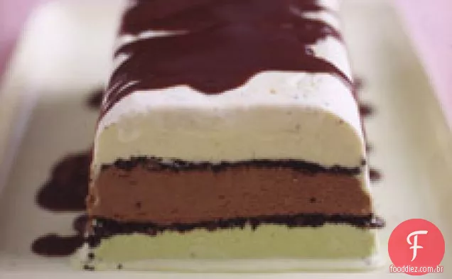 Bolo De Sorvete Napolitano