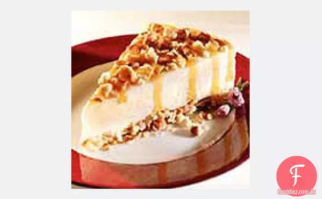 Bolo De Sorvete De Caramelo-Pecan