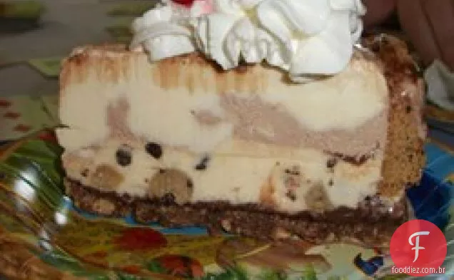 Chocolate Chip Cookie Ice Cream Cake