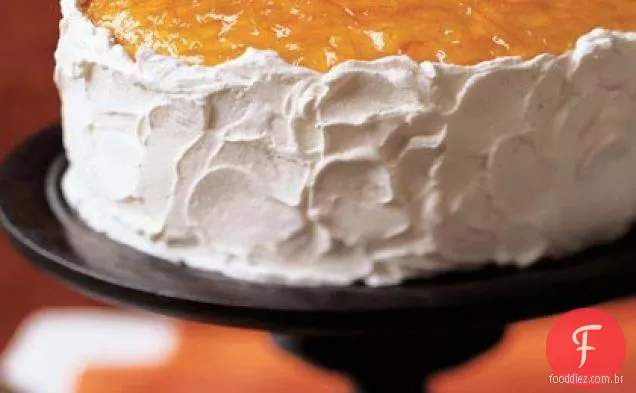 Bolo De Camada De Marmelada Laranja